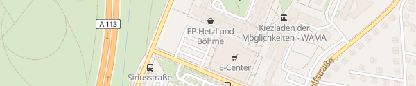 Karte EDEKA Center Berlin