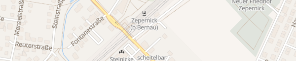Karte S-Bahnhof Zepernick Panketal