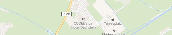 Karte COOEE alpin Dachstein Gosau
