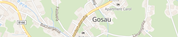 Karte Gemeindeamt Gosau