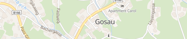 Karte Gemeindeamt Gosau