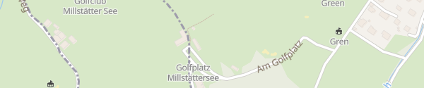 Karte Golfclub Millstätter See Laubendorf