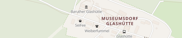 Karte Museumsdorf Baruther Glashütte Baruth/Mark