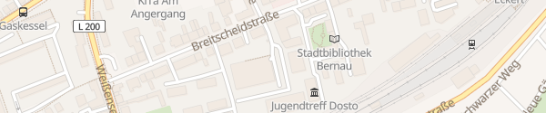 Karte Parkhaus Stadtwerke Bernau bei Berlin