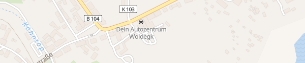 Karte Dein Autozentrum Woldegk Woldegk