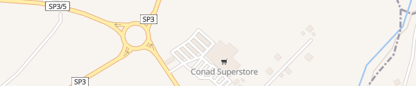 Karte Conad Superstore Castelfidardo