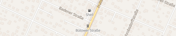 Karte Shell Tankstelle Hultschiner Damm Berlin
