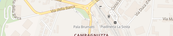 Karte Piazzale Divisione Mantova Gorizia