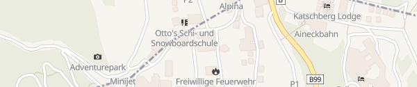 Karte Hotel Lärchenhof Rennweg am Katschberg
