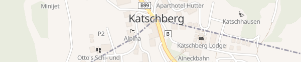 Karte Familienerlebnishotel Hinteregger Rennweg am Katschberg