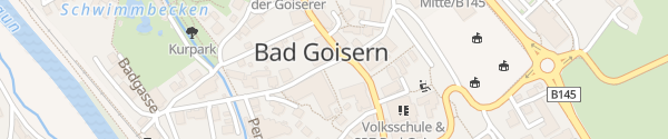 Karte Marktplatz Bad Goisern