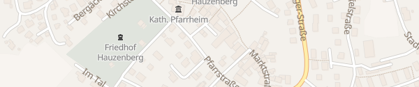 Karte Pfarrstraße Hauzenberg