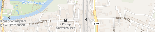 Karte Bahnhof Königs Wusterhausen