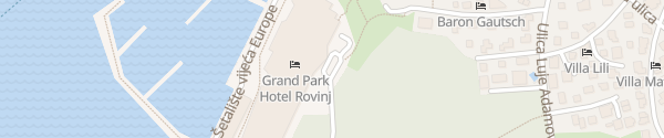 Karte Grand Park Hotel Rovinj Rovinj
