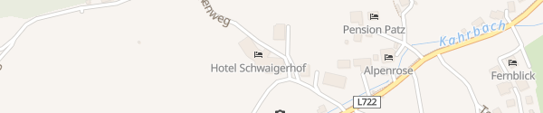 Karte Hotel Schwaigerhof Rohrmoos