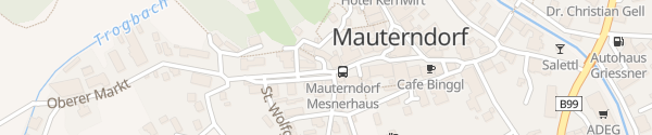 Karte Mesnerhaus Mauterndorf