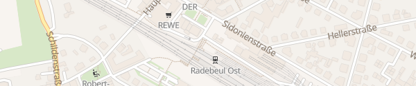 Karte Bahnhof Radebeul Ost Radebeul