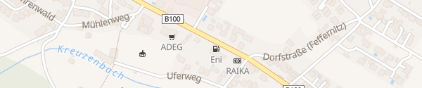 Karte ENI Tankstelle Feffernitz
