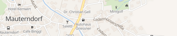 Karte Autohaus Griessner Mauterndorf