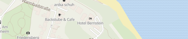 Karte Hotel Bernstein Sellin