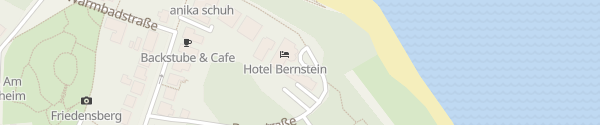 Karte Hotel Bernstein Ostseebad Sellin