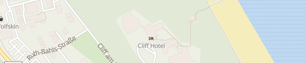 Karte Cliff-Hotel Sellin