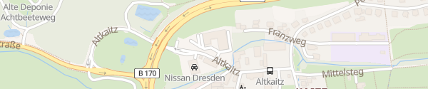 Karte Toyota AIS Dresden