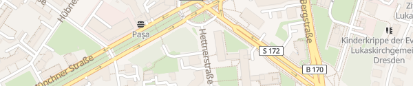 Karte Hettnerstraße Dresden