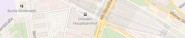 Karte Hauptbahnhof Dresden