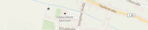 Karte EDEKA Melchert Joachimsthal