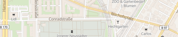 Karte Bischofsplatz Dresden