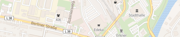 Karte EDEKA Center Große Erkner