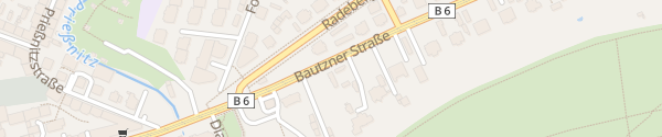 Karte Bautzner Straße Dresden