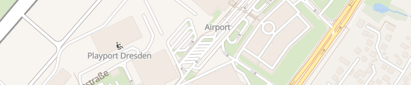 Karte Flughafen Dresden