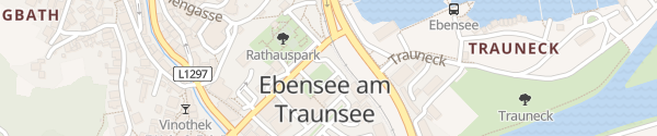 Karte Salinenplatz Ebensee