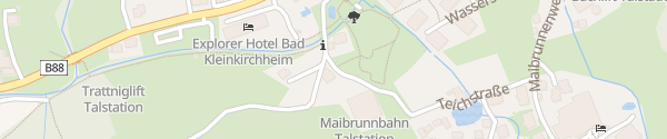 Karte Chalet Wildbach Bad Kleinkirchheim