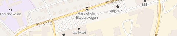 Karte ICA Maxi Hässleholm