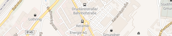 Karte OMV Tankstelle Gmunden