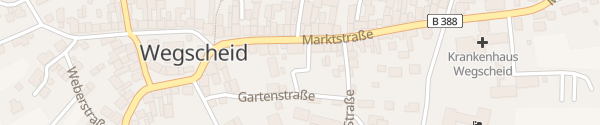 Karte Marktstraße Wegscheid