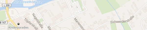 Karte Parkplatz Marienstraße Eberswalde