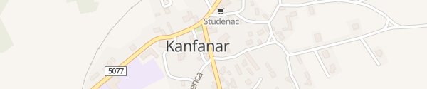 Karte Ulica 16. rujna Kanafar