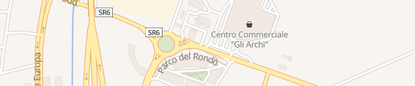 Karte Centro commerciale Gli Archi Cassino