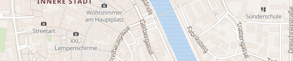 Karte Parkplatz Draulände Villach