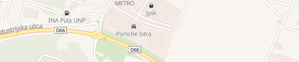 Karte Porsche Istra Pula