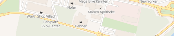 Karte Dehner Gartencenter Villach