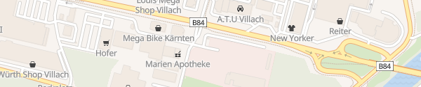 Karte Ladepark Maria-Gailer-Straße Villach