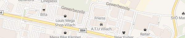 Karte Frierss Feines Haus Villach