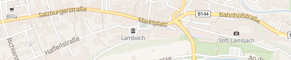 Karte Marktplatz Lambach
