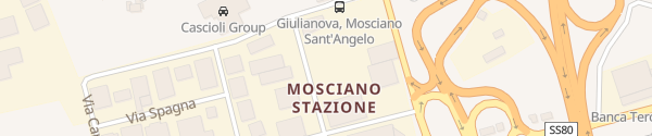 Karte Via Francia Mosciano Stazione