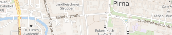 Karte Scheunenhofcenter Pirna